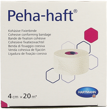 Peha-haft Latexfree 4cmx20m 1 P/s 2