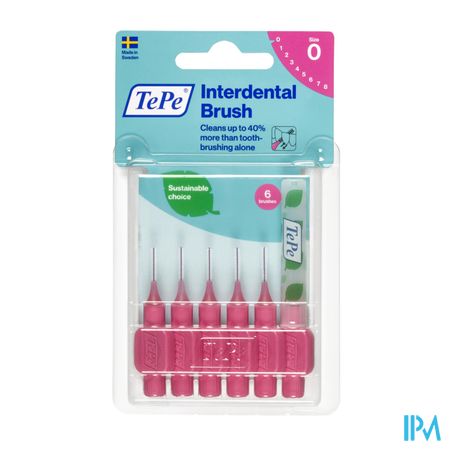 Tepe Interdental Brush 0,40mm Pink 6