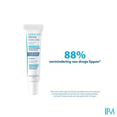Ducray Keracnyl Repair Lipbalsem 15ml 13