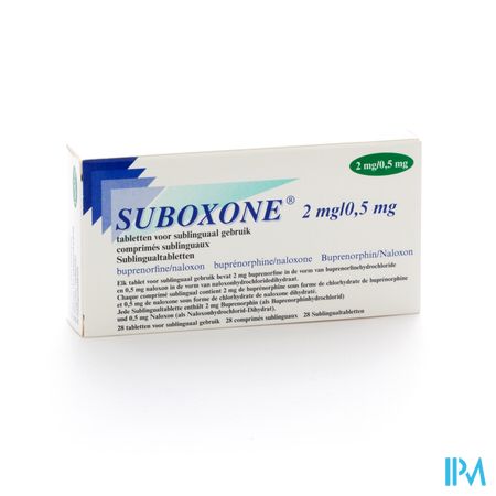 Suboxone 2mg/0,5mg Tabl Subl 28