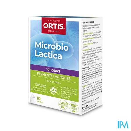 Ortis Microbio Lactica Pdr Sach 10x10g