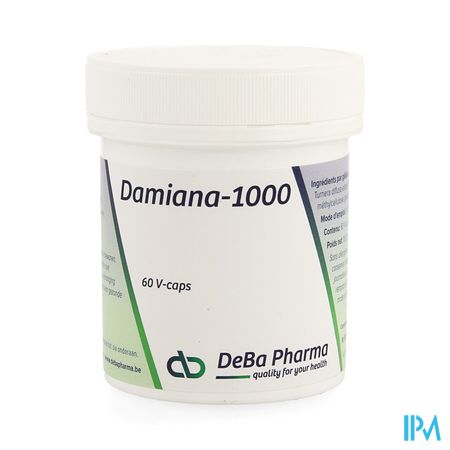 Damiana-1000 V-caps 60 Deba 1