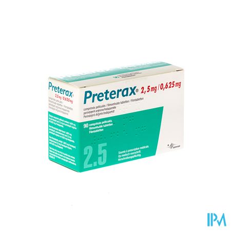 Preterax Comp 90 X 2,5mg/0,625mg