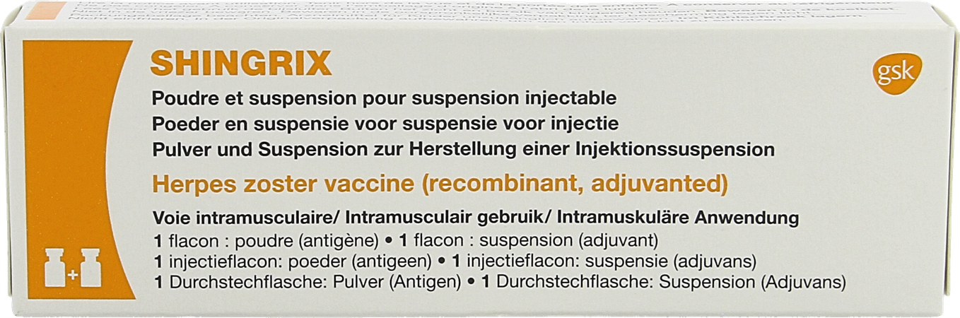 Shingrix Pdr En Susp Voor Susp Inj Dosis 1 X 1 1