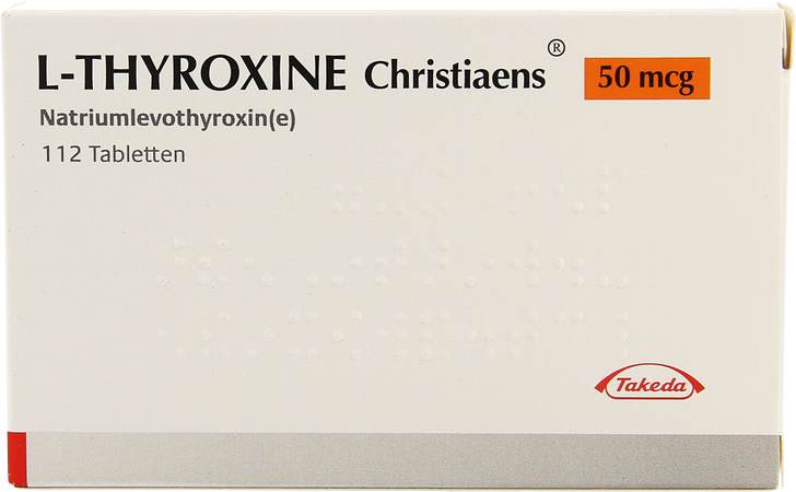 l Thyroxine Christiaens Comp 112x0,050mg 2