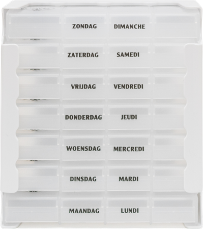 Eureka Care Pillendoos Transparant 1 Week 1