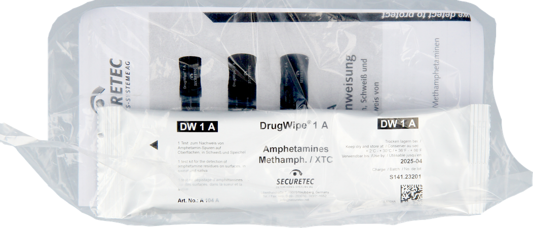 Drugwipe 1a Speeksel/oppervlak/zweettest Cannabis 1