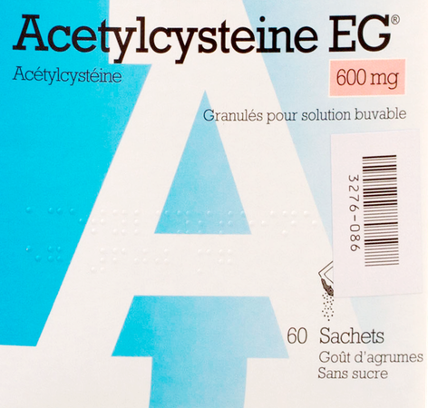 Acetylcysteine EG 600Mg Gran. Vr Drank Zakje  60 4