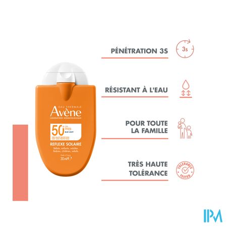 Avene Sol Spf50+ Reflexe Famille 30ml 8