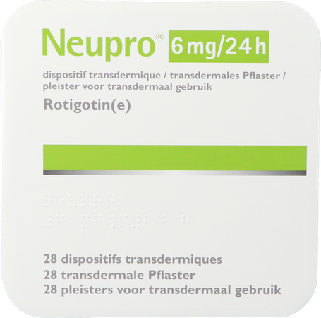 Neupro 6mg/24u transderm. pleister (28) 2