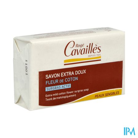 Roge Cavailles Zeep Overv.xtr Zacht Katoenbl. 150g