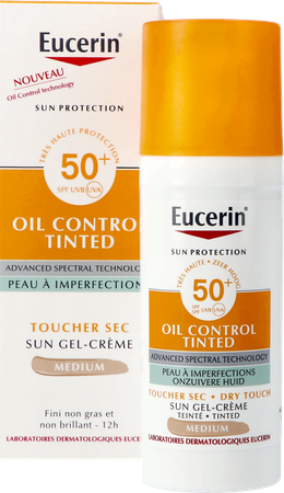 Eucerin Sun Protection Oil Tinted Med Spf50+ 50ml 12