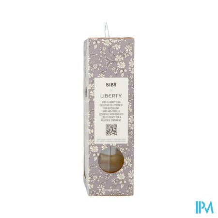 Bibs 2 Fopspeen Duo Liberty Garden Blossom Pumpk.2 2
