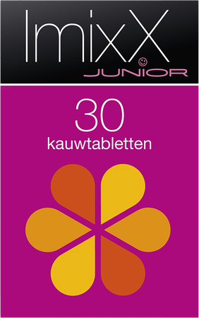 Imixx Junior Framboos Kauwtabl 30 11
