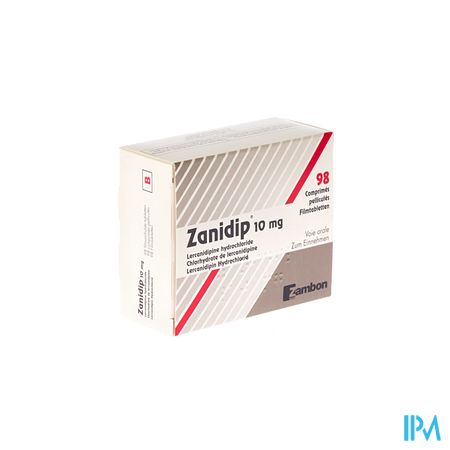 Zanidip Comp 98 X 10mg