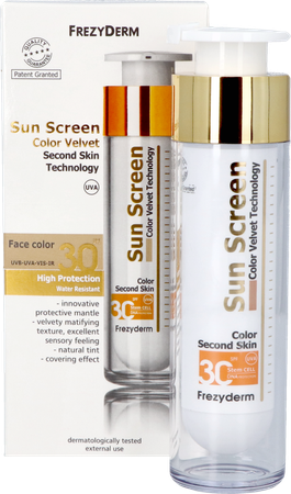 Frezyderm Sunscreen Velvet Color Face Spf30 50ml 5