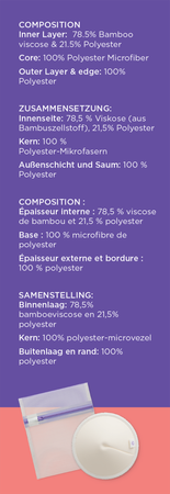 LANSINOH BORSTCOMPRESSEN WASBAAR 4 ST NF 4