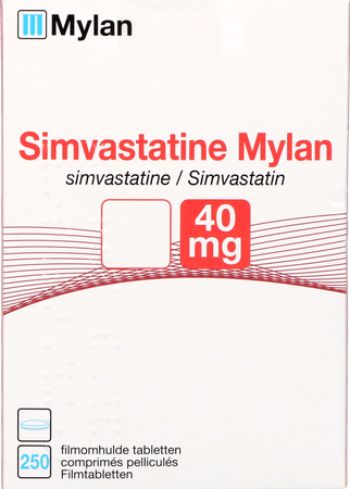 Simvastatine Viatris 40mg Filmomh Tabl 250 Fl Hdpe 1