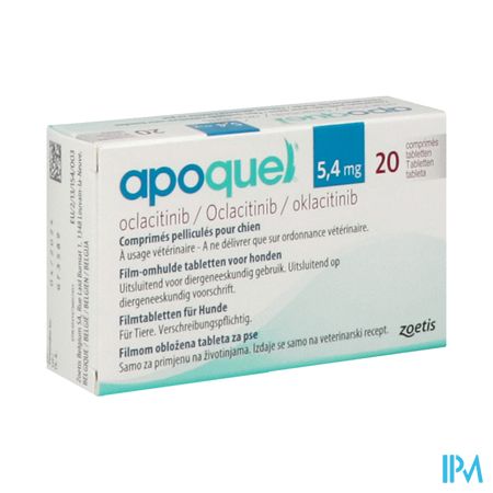 Apoquel 5,4mg Filmomh Tabl 20