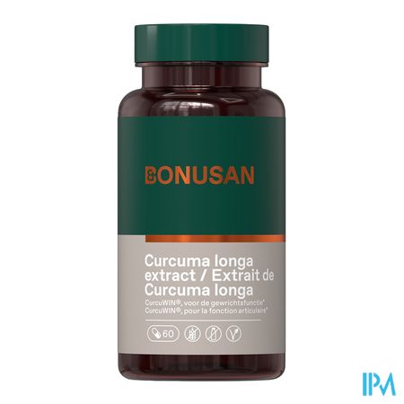 Curcuma Longa Extract Caps 60 Bonusan 2