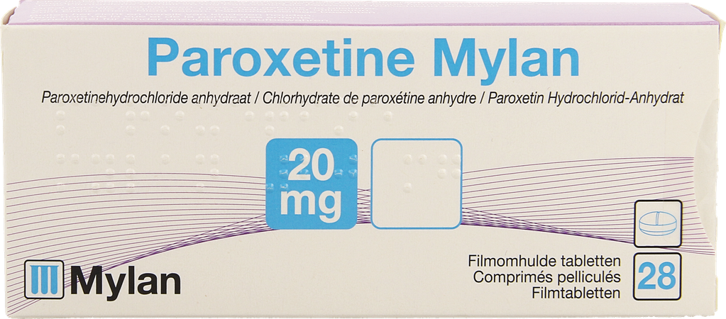 Paroxetine Viatris 20mg Comp 28 Blister 1