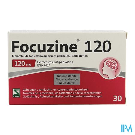 FOCUZINE® 120 MG 30 comprimés 2