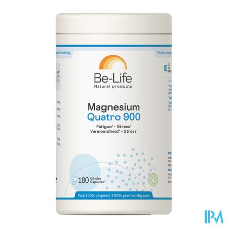 Magnesium Quatro 900 Be Life Caps 180 1
