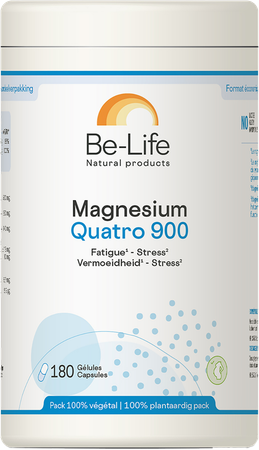 Magnesium Quatro 900 Be Life Caps 180 1