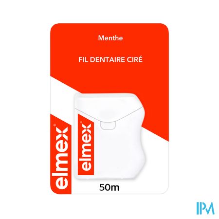ELMEX® GEWAXTE FLOSDRAAD 50M 2