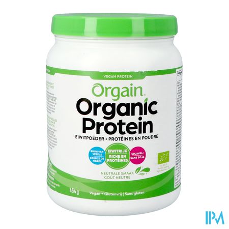 Orgain Organic Protein Neutral Pdr 454g 1