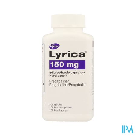 Lyrica 150mg Harde Caps 200 X 150mg