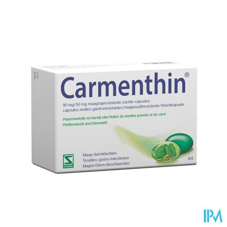 Carmenthin® 84 capsules molles gastroresist.