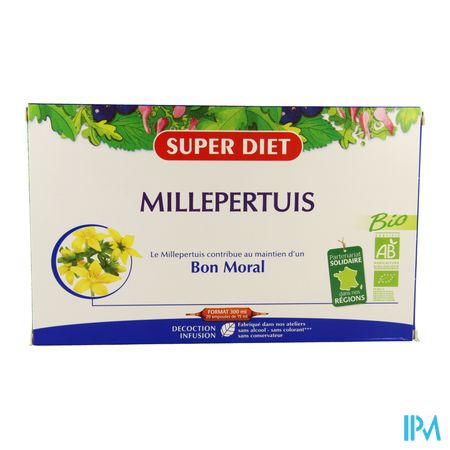 Superdiet Millepertuis Bio Amp 20x15ml 1