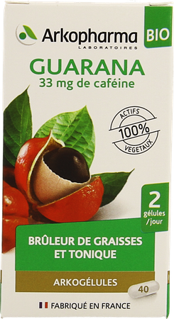Arkogelules Guarana Bio Caps 40 8