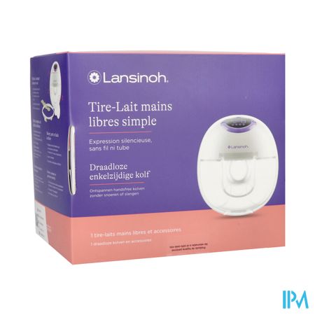LANSINOH TIRE-LAIT MAINS LIBRES SIMPLE 1 1
