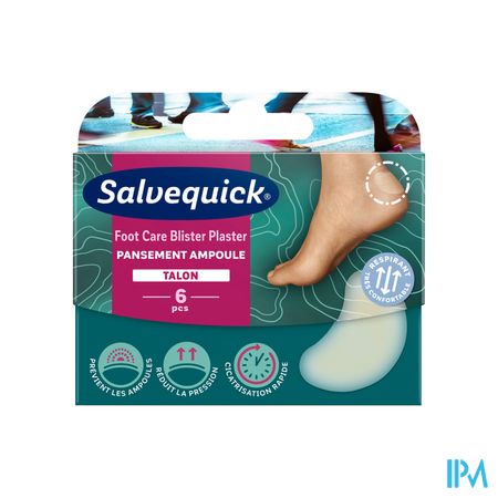 Salvequick Blister Prevention Hielen 6