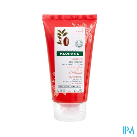 Klorane Lichaam Douchegel Hibiscusbloem 75ml