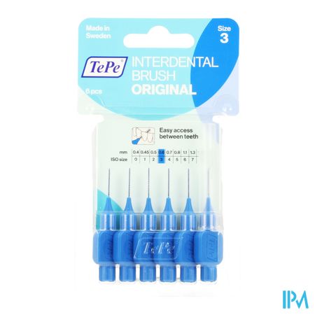 Tepe Interdental Brush 0,60mm Blue 6 5