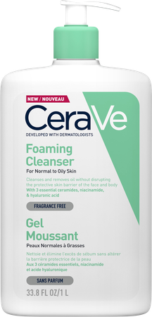 Cerave Schuimende Reinigingsgel Pompfl 1l 2