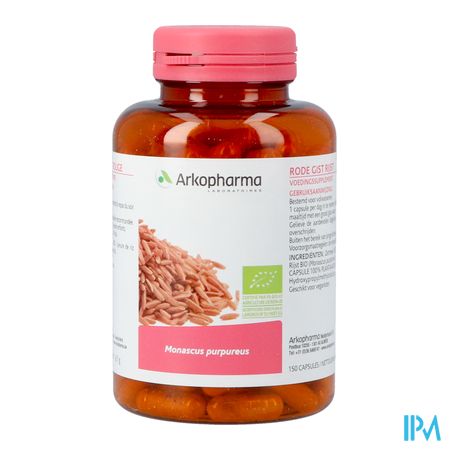 Arkogelules Levure Riz Rouge Bio Caps 150 Nf 9