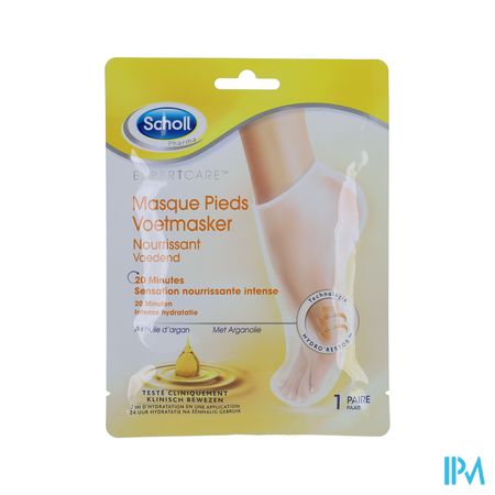 Scholl Masque Pieds Nourrissant Huile Argan 1