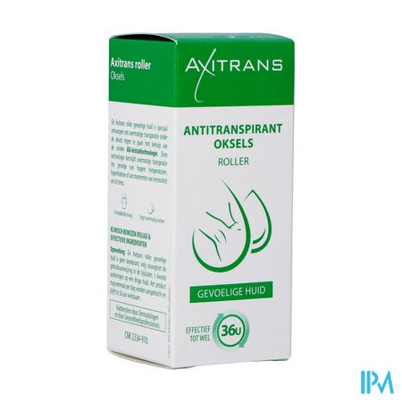 Axitrans Roller Gevoelige Huid A/transpirant 20ml