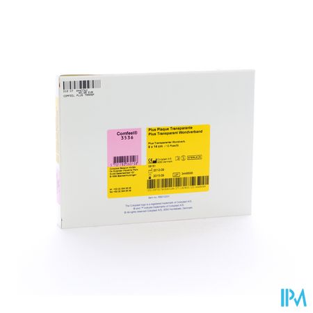 Comfeel Plus Platen Transp 9x14cm 10 33536 3