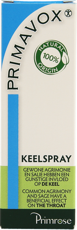 Primavox Adult Keelspray 10ml 6