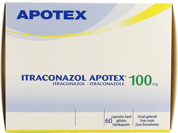 Itraconazol Ab 100mg Harde Caps 60 X 100mg 1