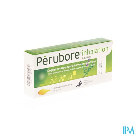 Perubore Inhalateur Hle Ess Caps 15