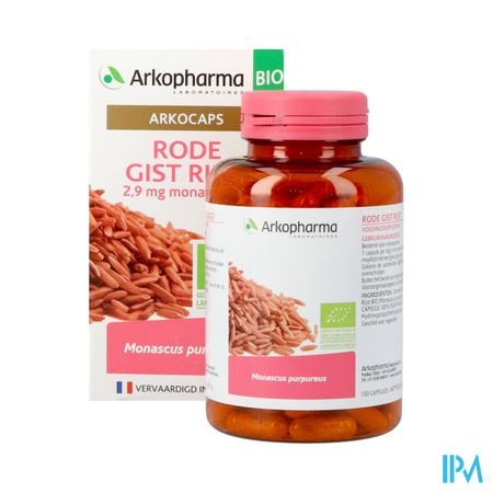 Arkocaps Rode Gist Rijst Bio Caps 150 Nf 19