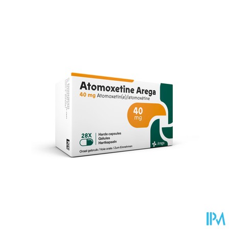 Atomoxetine Arega 40mg Caps 28 Pip