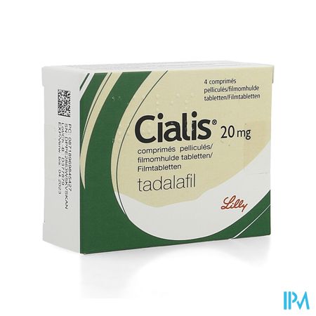 Cialis 20mg Orifarm Filmomh Tabl 4x20mg