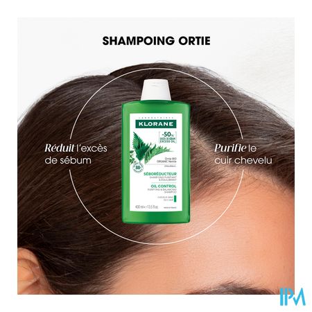 Klorane Capil. Sh Brandnetel 400ml Nf 8